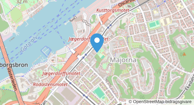 Karta till Tandläkare Mikael Neuman, Gröna Gatan 59, Göteborg